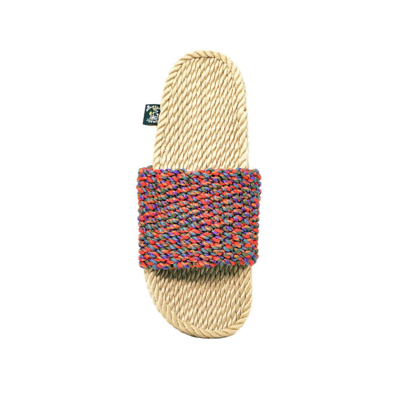 Sandales vegan, sandales en corde, nomadic state of mind, modèle Full nelson Multicolor | Full Nelson - Multicolor - Nomadic State Of Mind - Disponible sur Nomadic State Of Mind "FRANCE"