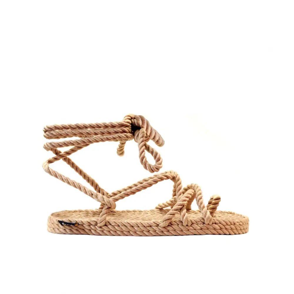 Sandales en corde femme -Isla Beige