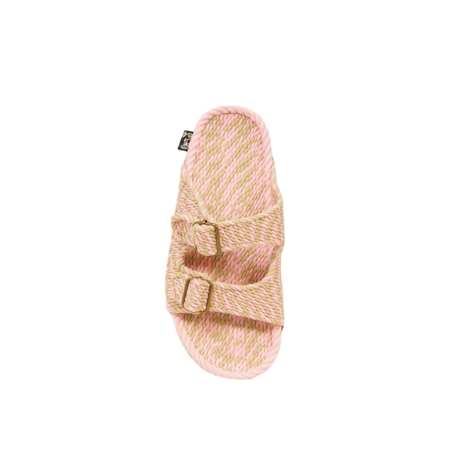 Sandales cordes - Nomadic state of mind - Moses - Twisted Desert Baby Pink with Sole | Moses - Twisted Desert Baby Pink with Sole - Nomadic State Of Mind - Disponible sur Nomadic State Of Mind "FRANCE"