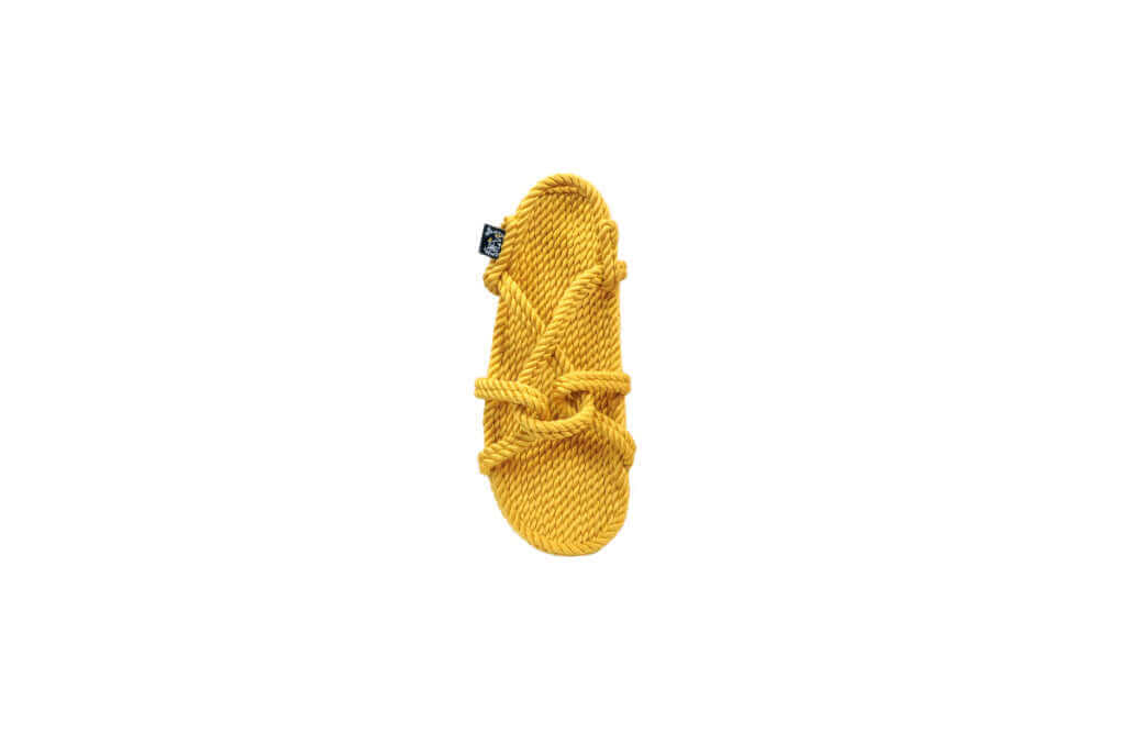 Sandales vegan, sandales en corde, nomadic state of mind, modèle Mountain Momma Gold | Mountain Momma - Gold - Nomadic State Of Mind - Disponible sur Nomadic State Of Mind "FRANCE"