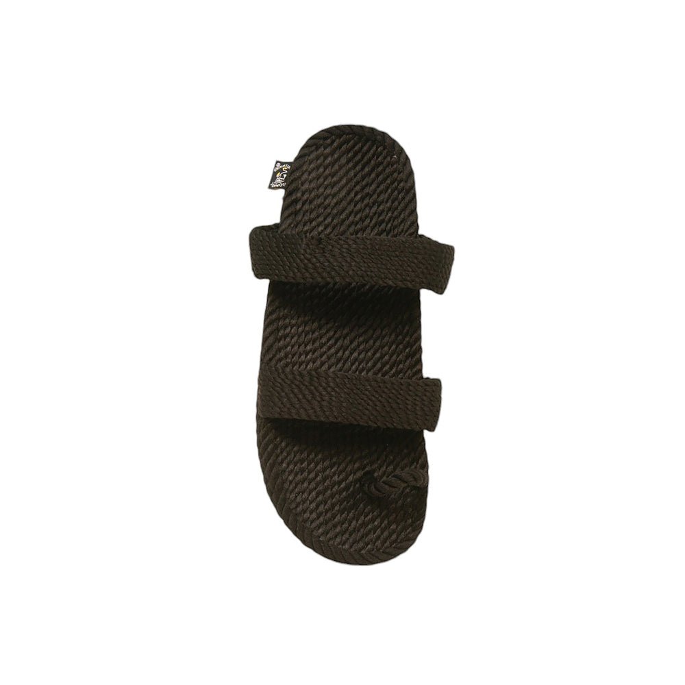 Sandales en cordes, Nomadic state of Mind, modèle Muse Black | Muse - Black - Nomadic State Of Mind - Disponible sur Nomadic State Of Mind "FRANCE"