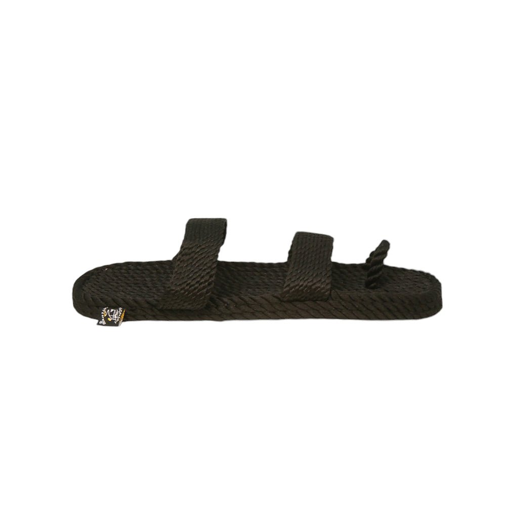 Sandales en cordes, Nomadic state of Mind, modèle Muse Black | Muse - Black - Nomadic State Of Mind - Disponible sur Nomadic State Of Mind "FRANCE"
