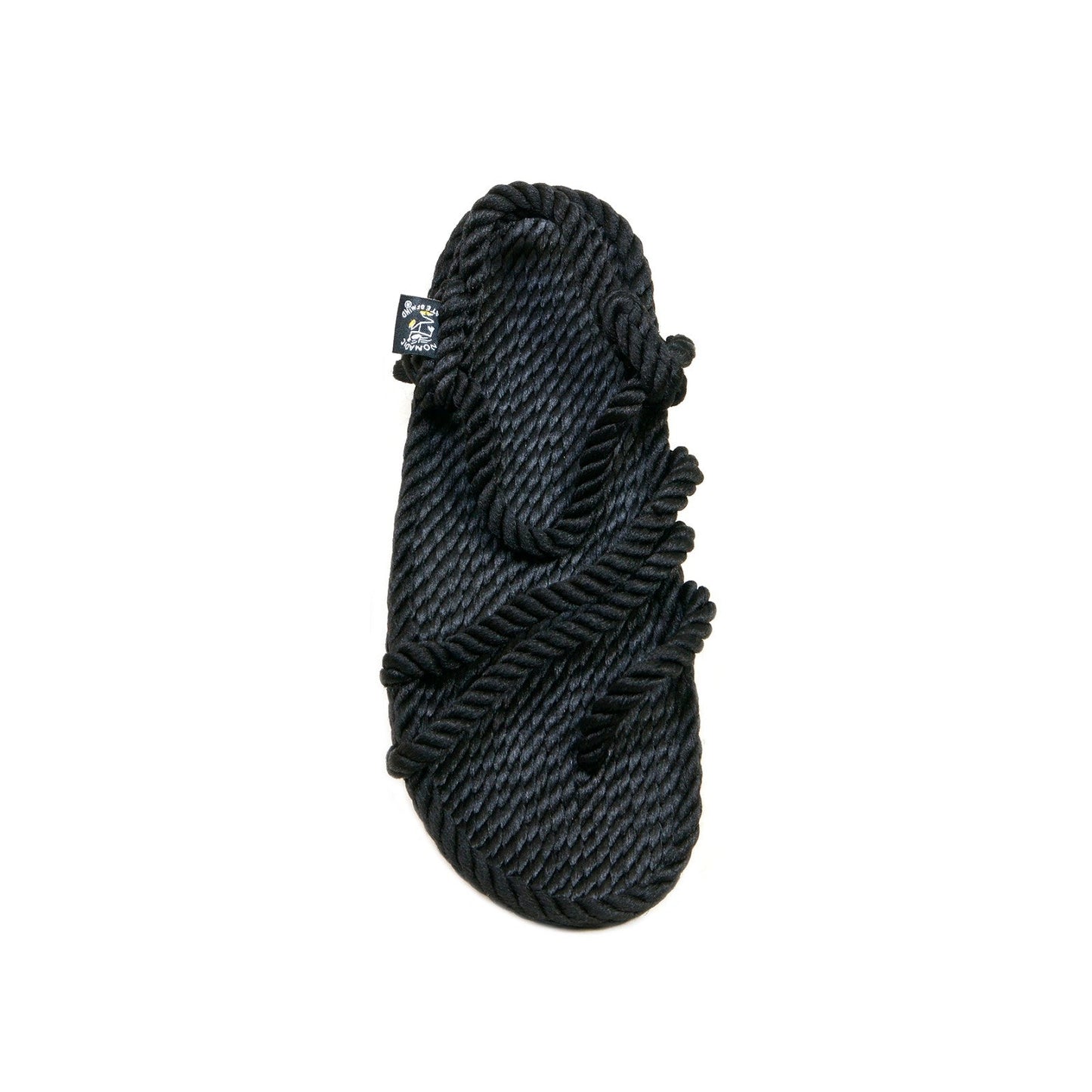 Sandales vegan, sandales en corde, nomadic state of mind, modèle Thale Noir | Thale - Noir - Nomadic State Of Mind - Disponible sur Nomadic State Of Mind "FRANCE"