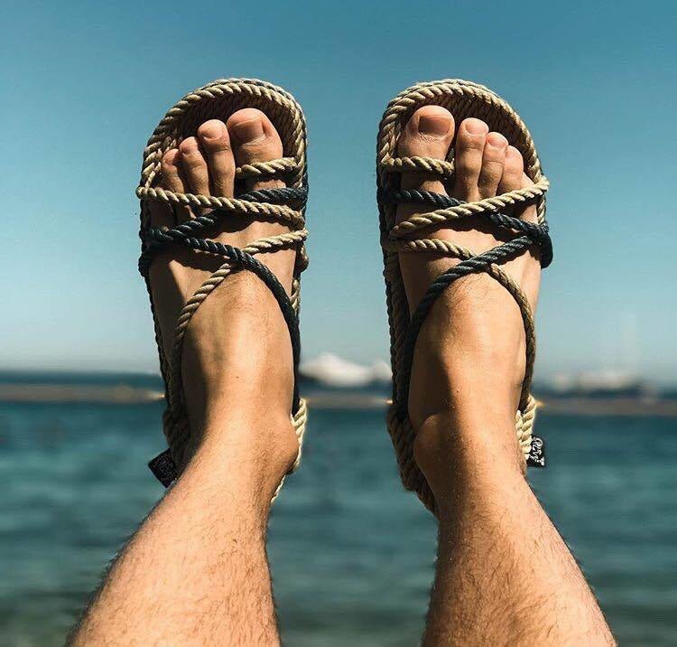 Toe Joe - Beige & Black | Toe Joe - Beige & Black - Nomadic State Of Mind - Disponible sur Nomadic State Of Mind "FRANCE"
