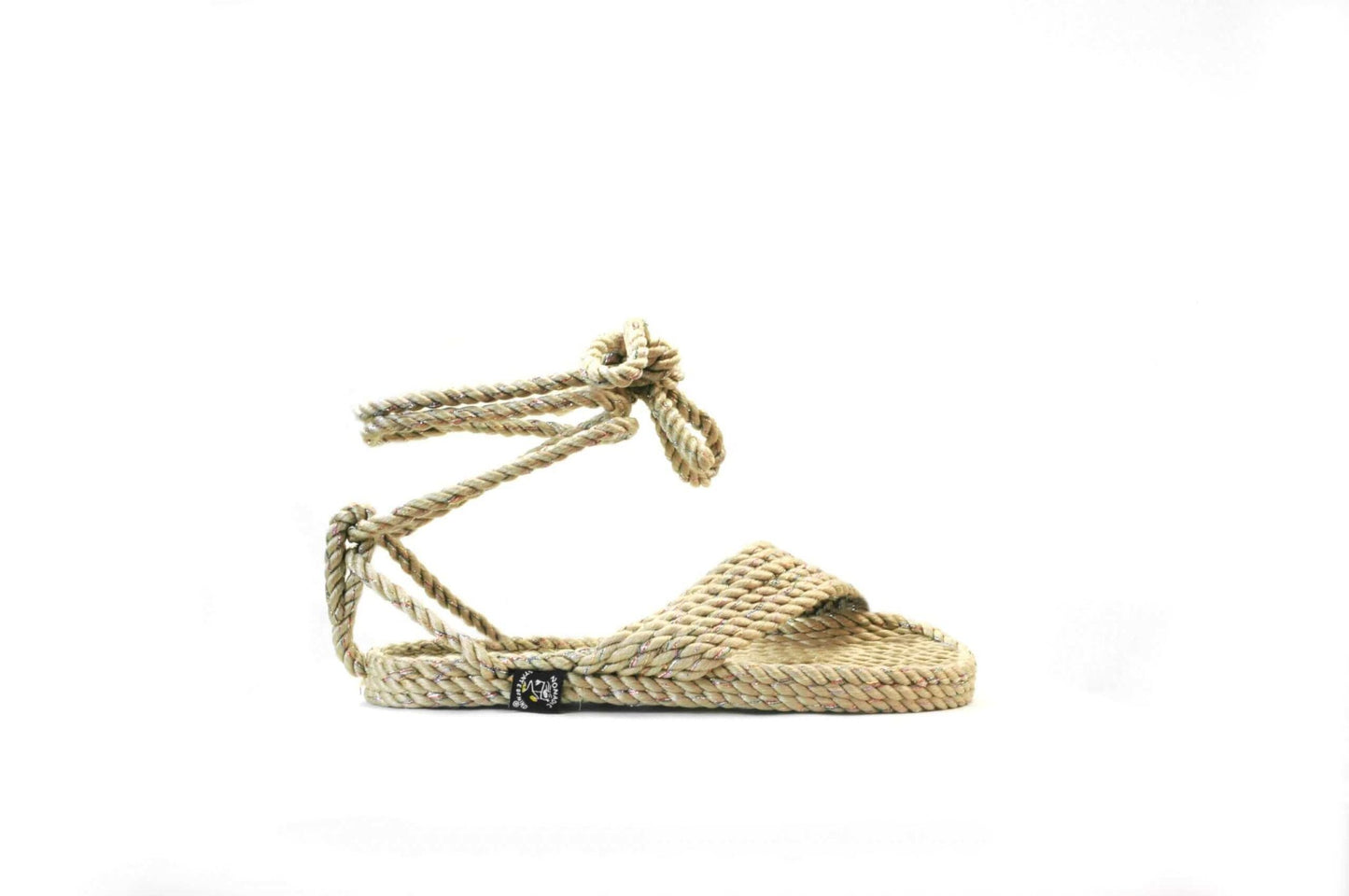 Sandales vegan, sandales en corde, nomadic state of mind, modèle Bondi Disco Beige | Bondi - Disco Beige - Nomadic State Of Mind - Disponible sur Nomadic State Of Mind "FRANCE"