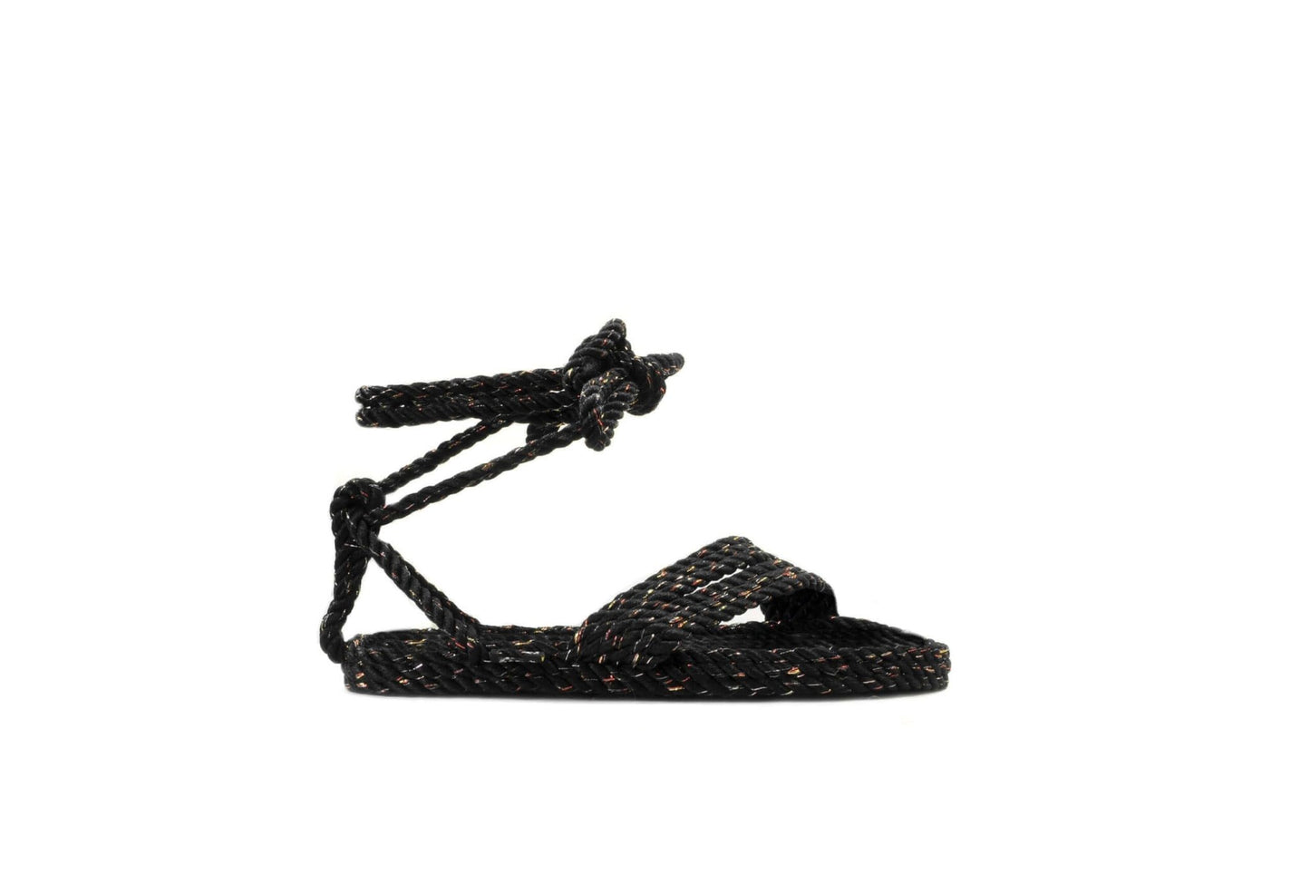 Sandales vegan, sandales en corde, nomadic state of mind, modèle Bondi Disco Black | Bondi - Disco Black - Nomadic State Of Mind - Disponible sur Nomadic State Of Mind "FRANCE"
