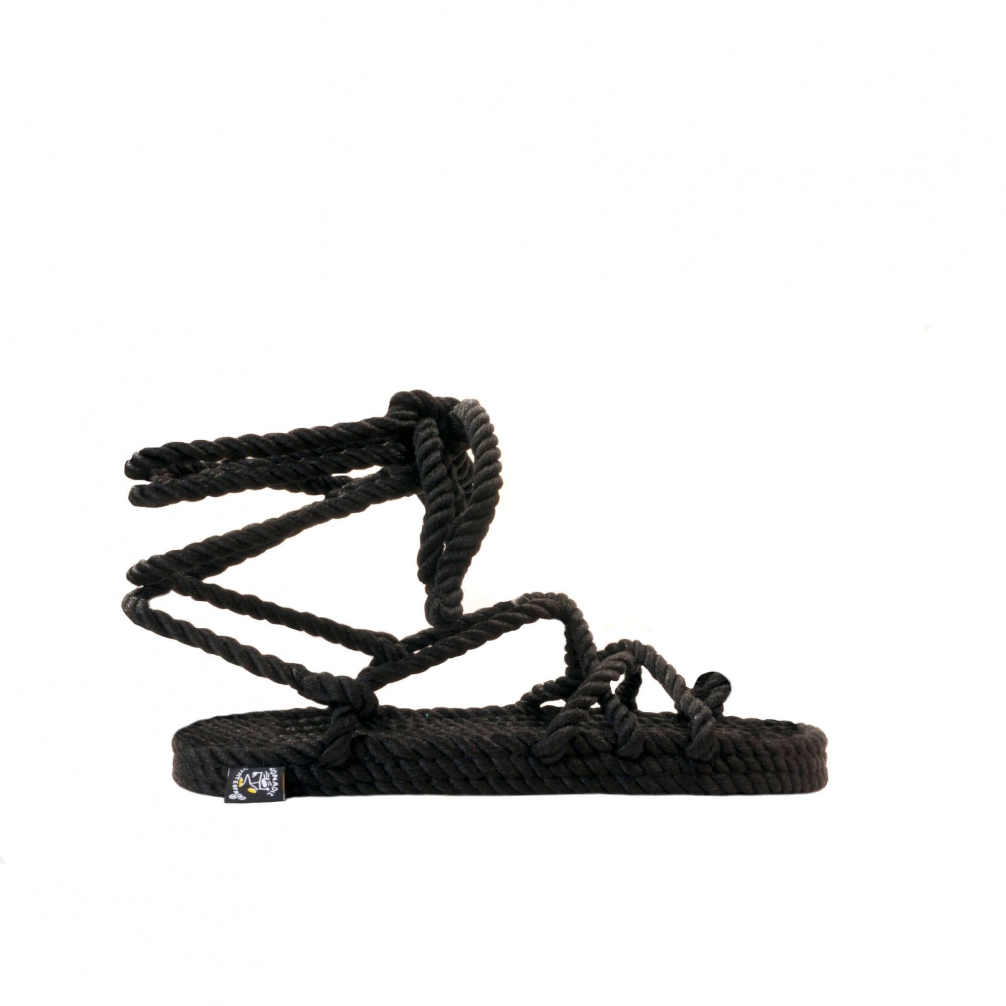 Sandales Slides Femme Sonoma Life + Style « Yossa » - Taille 7M - Noir - Semelle Compensée, Bride En T - Cuir Synthétique