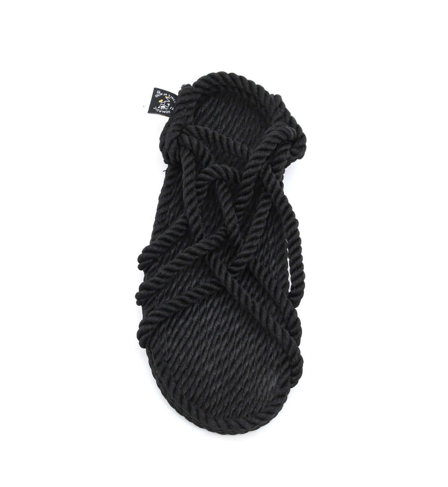 Sandales enfant, sandales en corde, nomadic state of mind, modèle JC kids Noir | JC Kids noir - Nomadic State Of Mind - Disponible sur Nomadic State Of Mind "FRANCE"