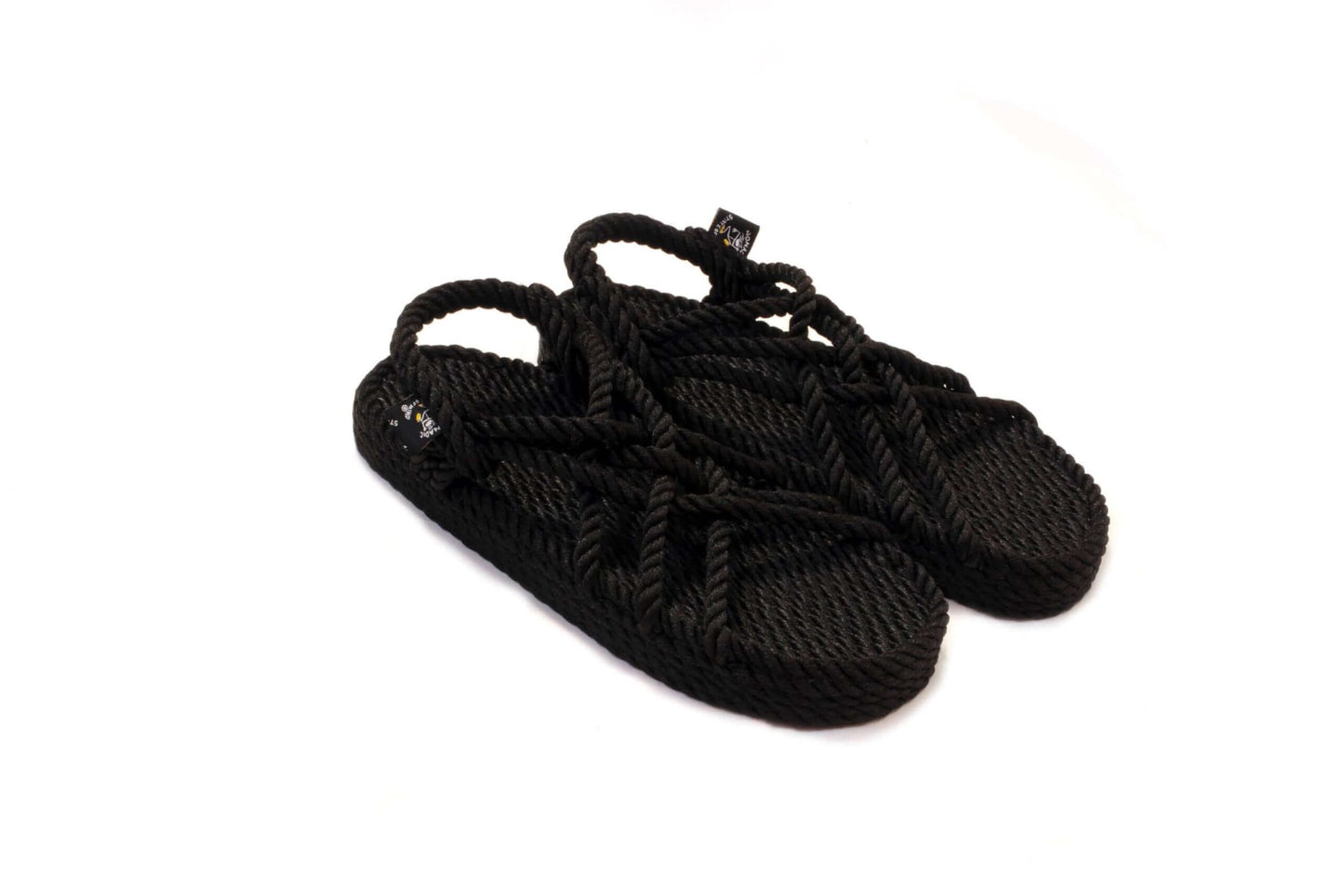Sandales nomadic state of mind, sandales boho en corde, sandales homme, sandales femme, modèle JC Noir Compensees | JC Noir Compensees - Nomadic State Of Mind - Disponible sur Nomadic State Of Mind "FRANCE"