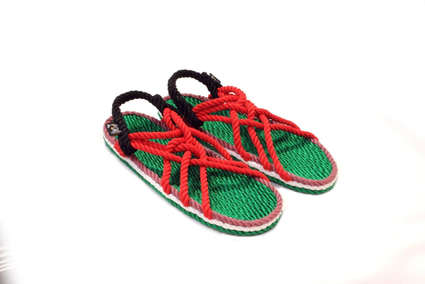 Sandales vegan homme et femme, nomadic state of mind, modèle JC Watermelon | JC Watermelon - Nomadic State Of Mind - Disponible sur Nomadic State Of Mind "FRANCE"