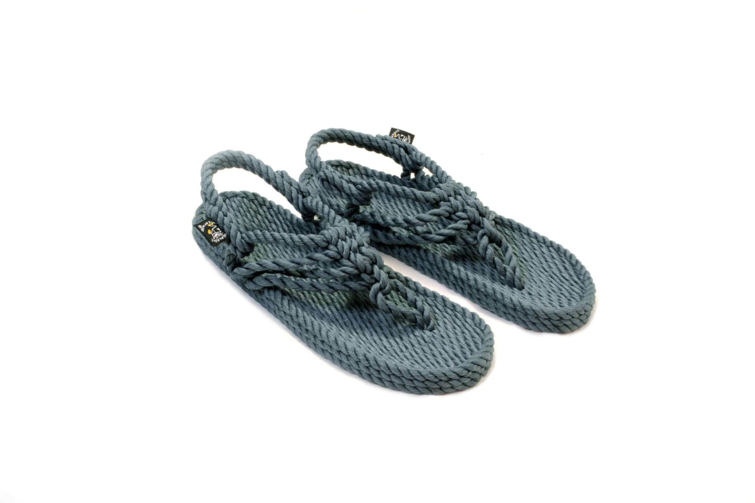 Sandales vegan, sandales en corde, nomadic state of mind, modèle Jester Bleu Denim | Jester - Bleu Denim - Nomadic State Of Mind - Disponible sur Nomadic State Of Mind "FRANCE"
