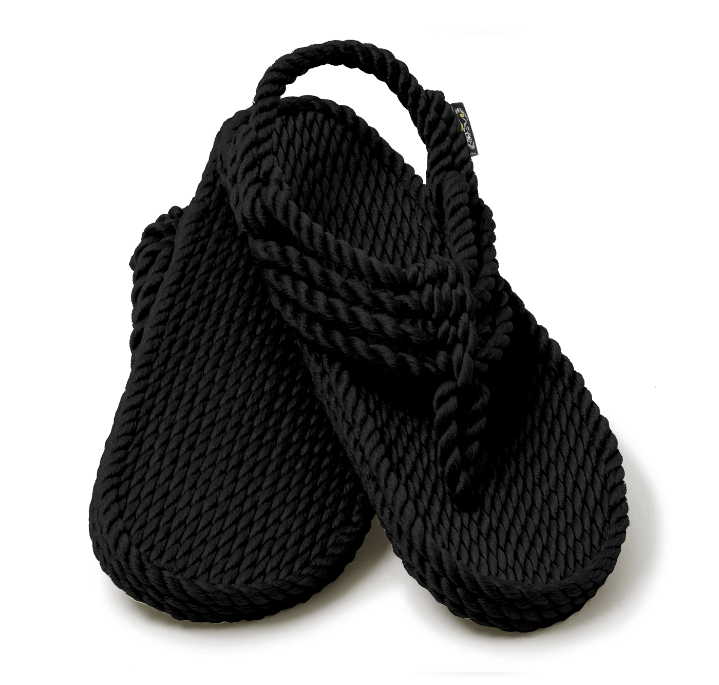 Sandales vegan, sandales en corde, nomadic state of mind, modèle Jester Noir | Jester - Noir - Nomadic State Of Mind - Disponible sur Nomadic State Of Mind "FRANCE"