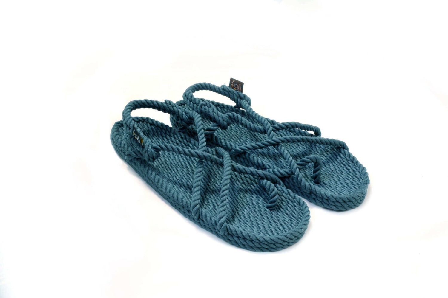 Sandales vegan, sandales en corde, nomadic state of mind, modèle Kyma Denim blue | Kyma - Denim blue - Nomadic State Of Mind - Disponible sur Nomadic State Of Mind "FRANCE"