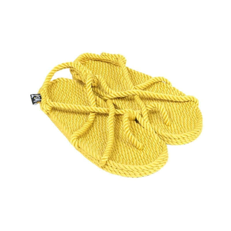 Sandales vegan, sandales en corde, nomadic state of mind, modèle Kyma gold | Kyma - Gold - Nomadic State Of Mind - Disponible sur Nomadic State Of Mind "FRANCE"