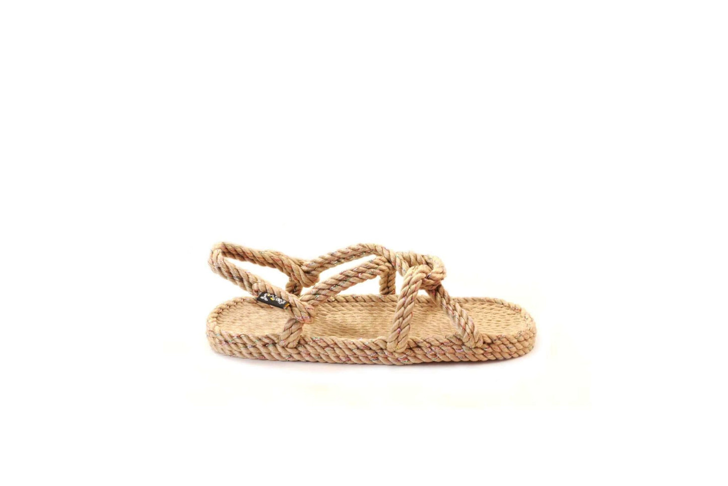 Sandales vegan, sandales en corde, nomadic state of mind, modèle Mountain Momma Disco Beige | Mountain Momma - Disco Beige - Nomadic State Of Mind - Disponible sur Nomadic State Of Mind "FRANCE"