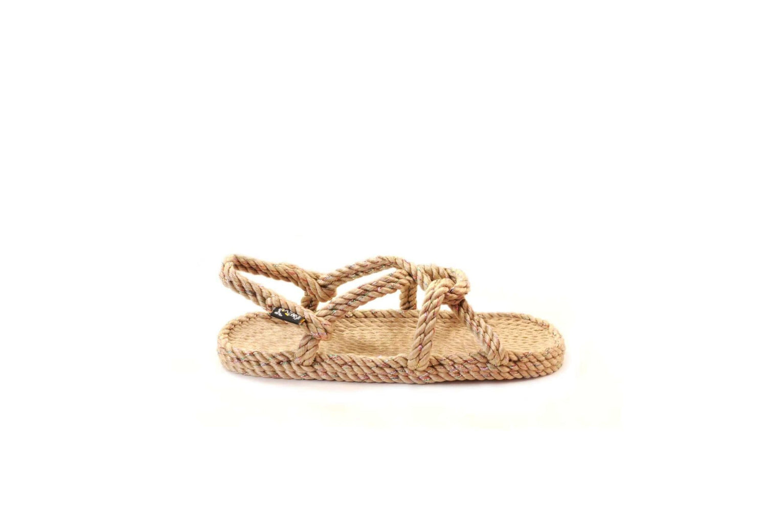 Sandales vegan, sandales en corde, nomadic state of mind, modèle Mountain Momma Disco Beige | Mountain Momma - Disco Beige - Nomadic State Of Mind - Disponible sur Nomadic State Of Mind "FRANCE"