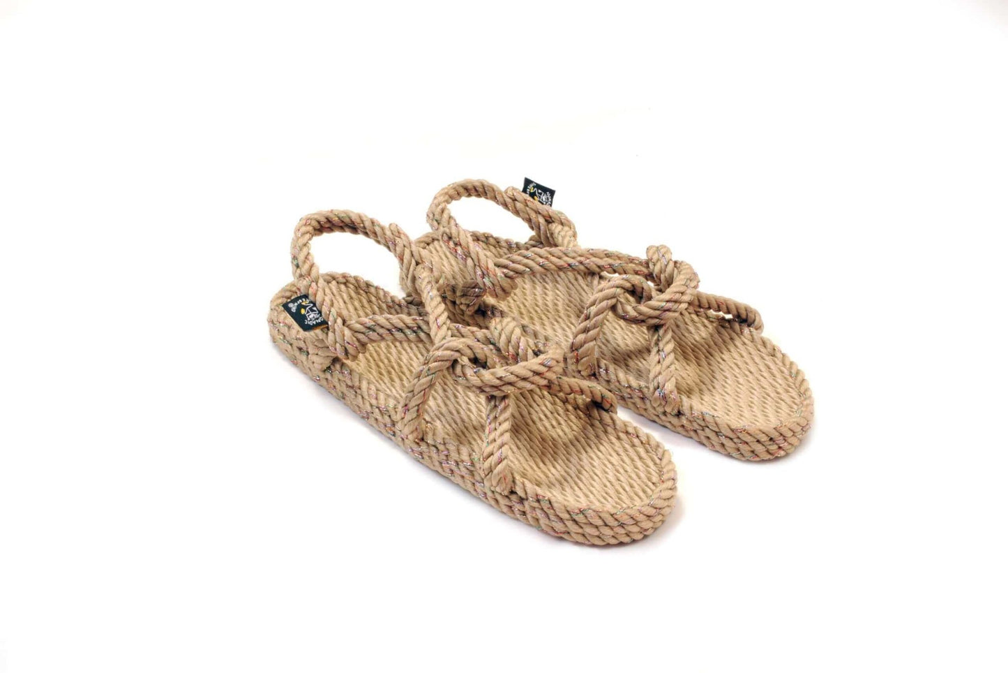 Sandales vegan, sandales en corde, nomadic state of mind, modèle Mountain Momma Disco Beige | Mountain Momma - Disco Beige - Nomadic State Of Mind - Disponible sur Nomadic State Of Mind "FRANCE"