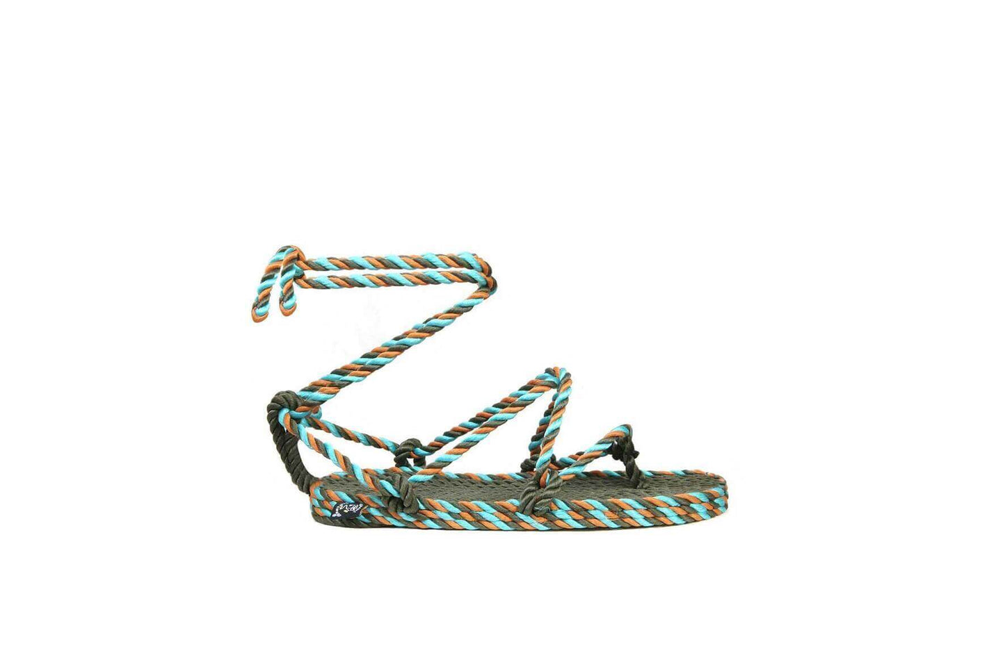 Sandales vegan, sandales femme, nomadic state of mind, modèle Romano - 3 Sensi Sage Green Chrysina | Romano - 3 Sensi Sage Green Chrysina - Nomadic State Of Mind - Disponible sur Nomadic State Of Mind "FRANCE"