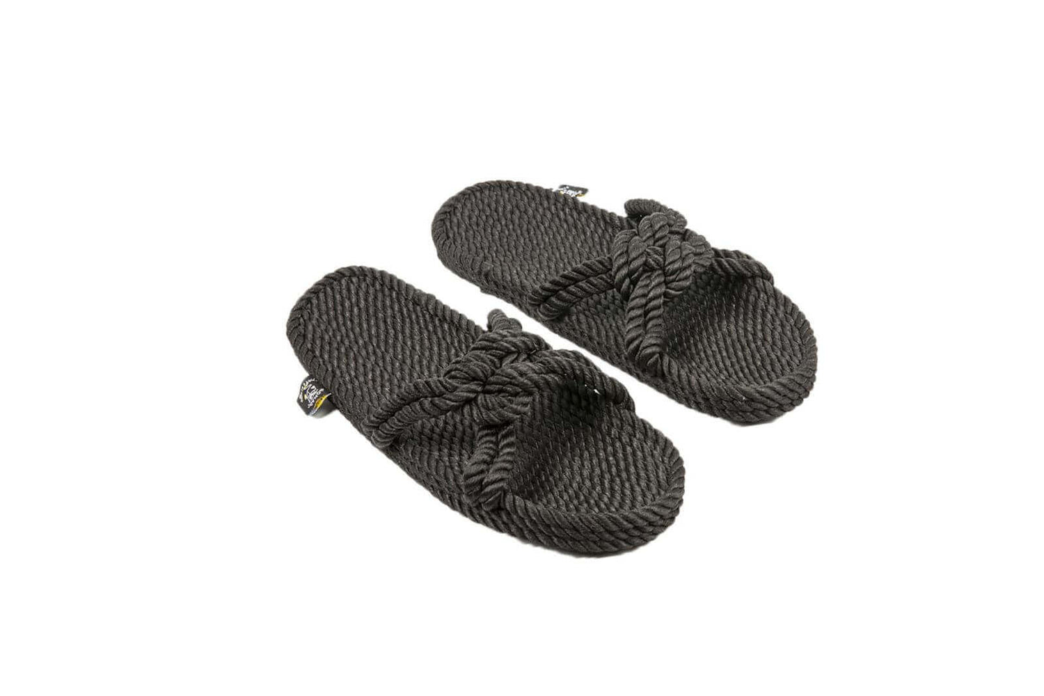 Sandales vegan, sandales en corde, nomadic state of mind, modèle SAILOR Black | SAILOR - Black - Nomadic State Of Mind - Disponible sur Nomadic State Of Mind "FRANCE"
