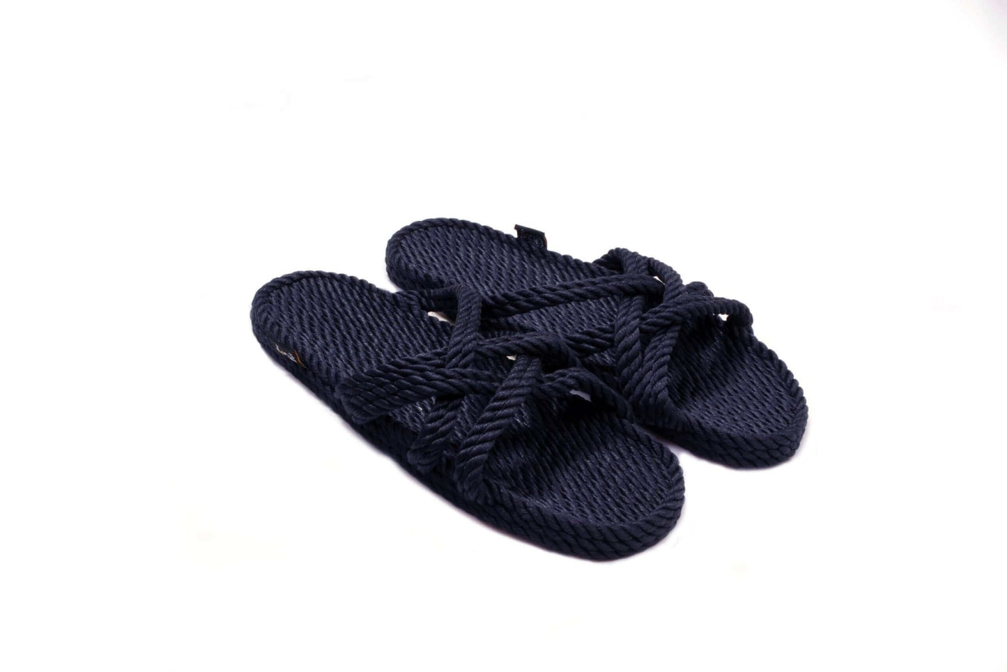 Sandales vegan, sandales en corde, nomadic state of mind, modèle Slip on Blue navy | Slip on - Blue navy - Nomadic State Of Mind - Disponible sur Nomadic State Of Mind "FRANCE"