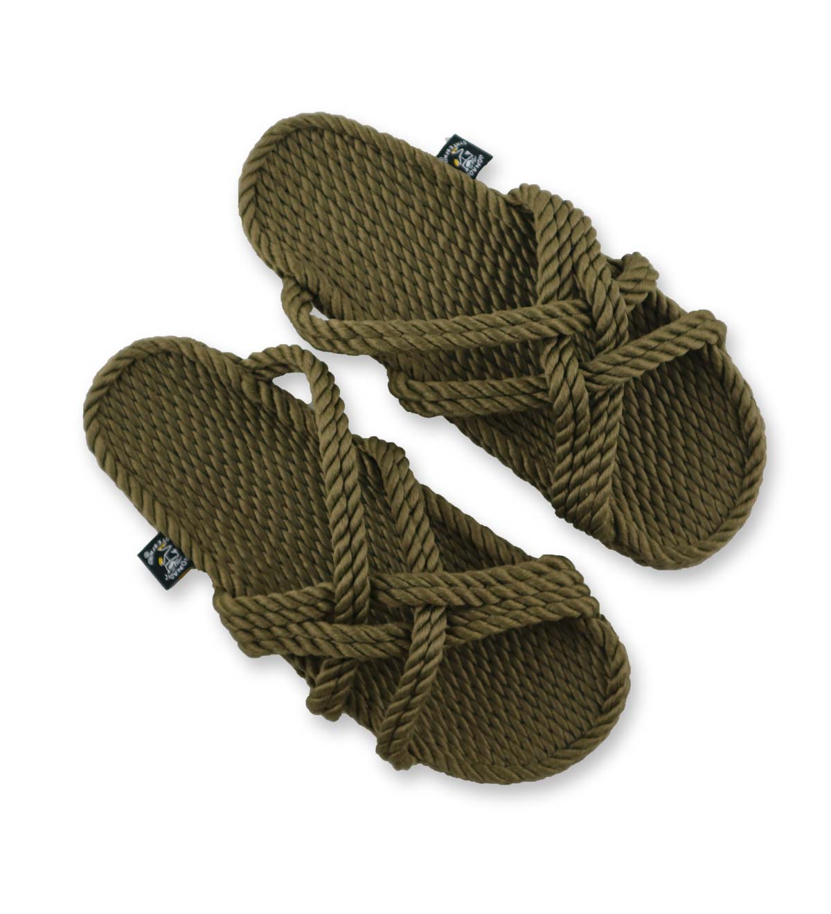 Sandales vegan, sandales en corde, nomadic state of mind, modèle Slip on Sage gren | Slip on - Sage green Army - Nomadic State Of Mind - Disponible sur Nomadic State Of Mind "FRANCE"