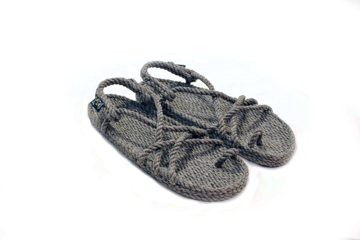 Sandales vegan, sandales en corde, nomadic state of mind, modèle Toe joe Flint | Toe Joe - Flint - Nomadic State Of Mind - Disponible sur Nomadic State Of Mind "FRANCE"