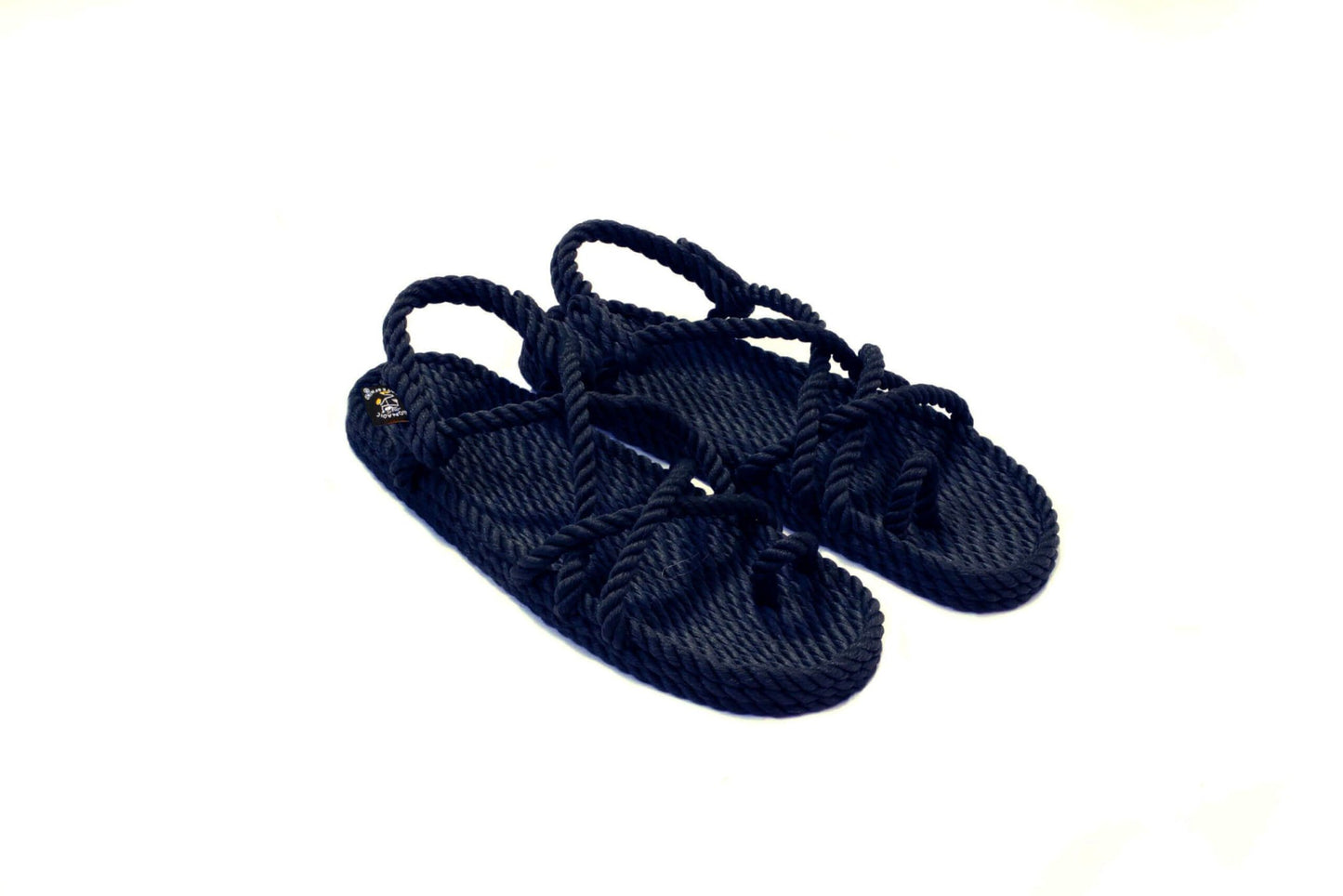 Sandales vegan, sandales en corde, nomadic state of mind, modèle toe joe navy blue | Toe Joe - Navy Blue - Nomadic State Of Mind - Disponible sur Nomadic State Of Mind "FRANCE"