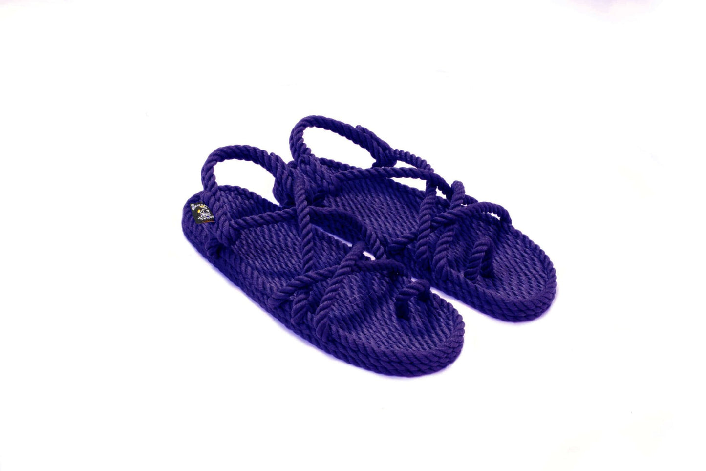 Sandales vegan, sandales en corde, nomadic state of mind, modèle Toe joe Purple | Toe joe - Purple - Nomadic State Of Mind - Disponible sur Nomadic State Of Mind "FRANCE"