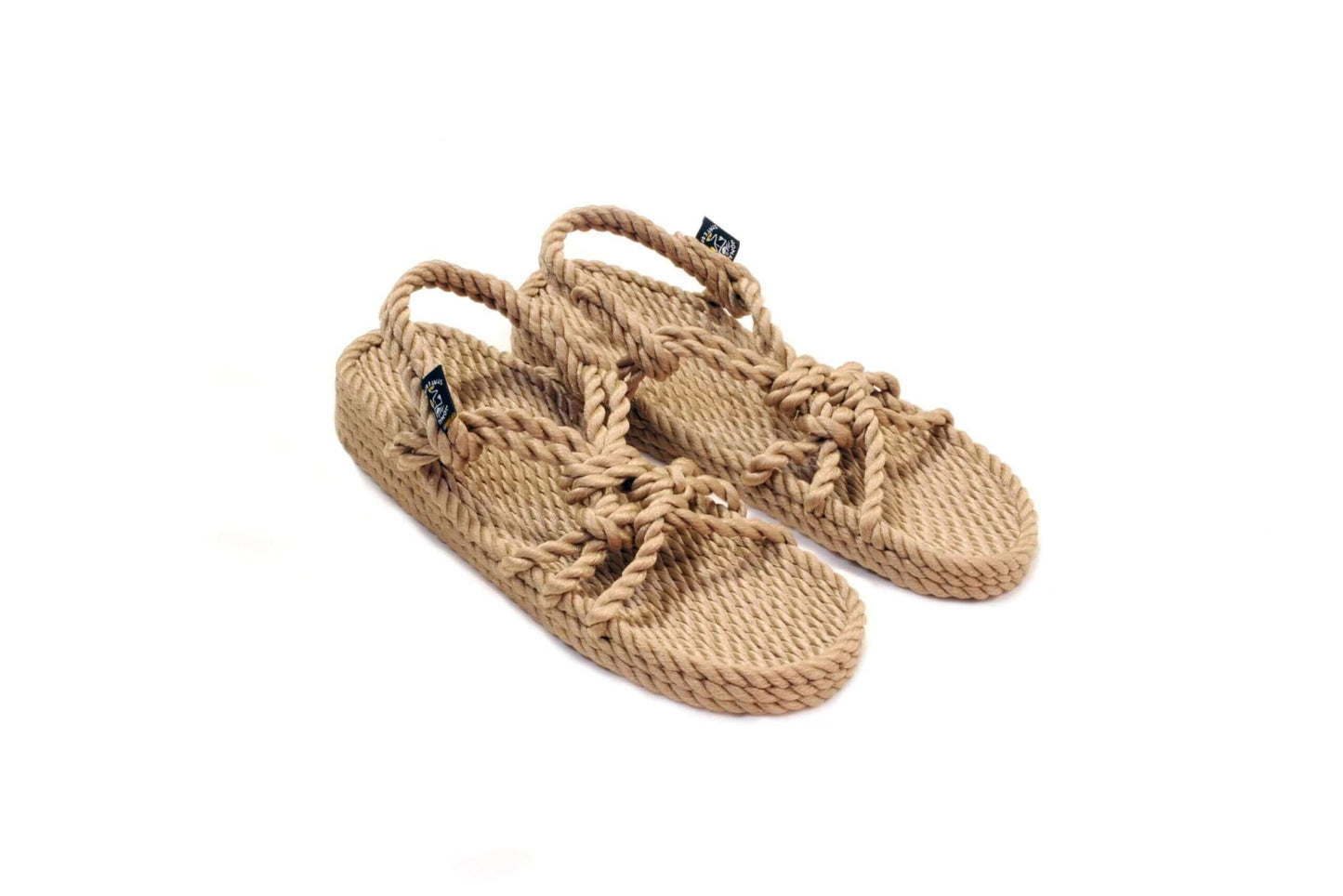 Sandales vegan, sandales en corde, nomadic state of mind, modèle Wedge - Beige | Wedge - Beige - Nomadic State Of Mind - Disponible sur Nomadic State Of Mind "FRANCE"