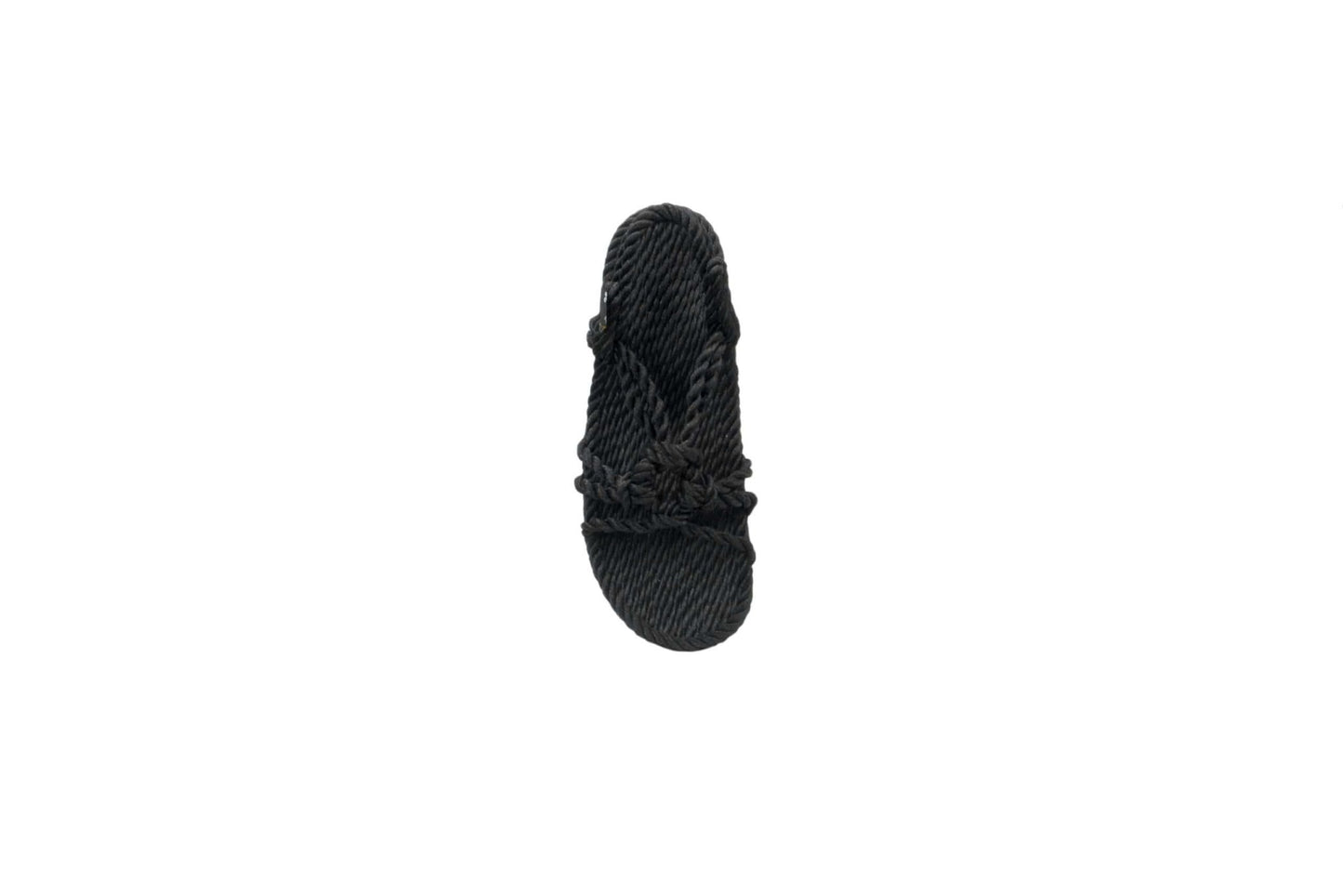 Sandales vegan, sandales en corde, nomadic state of mind, modèle Wedge Noir | Wedge - Noir - Nomadic State Of Mind - Disponible sur Nomadic State Of Mind "FRANCE"