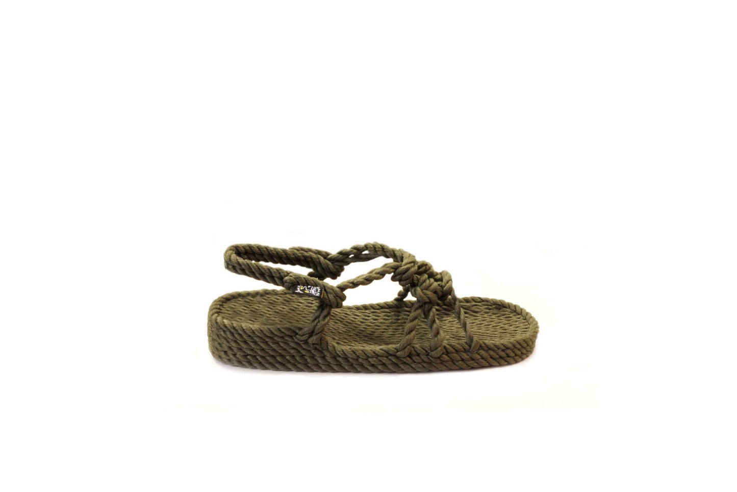 Sandales vegan, sandales en corde, nomadic state of mind, modèle Wedge Sage green | Wedge - Sage green - Nomadic State Of Mind - Disponible sur Nomadic State Of Mind "FRANCE"