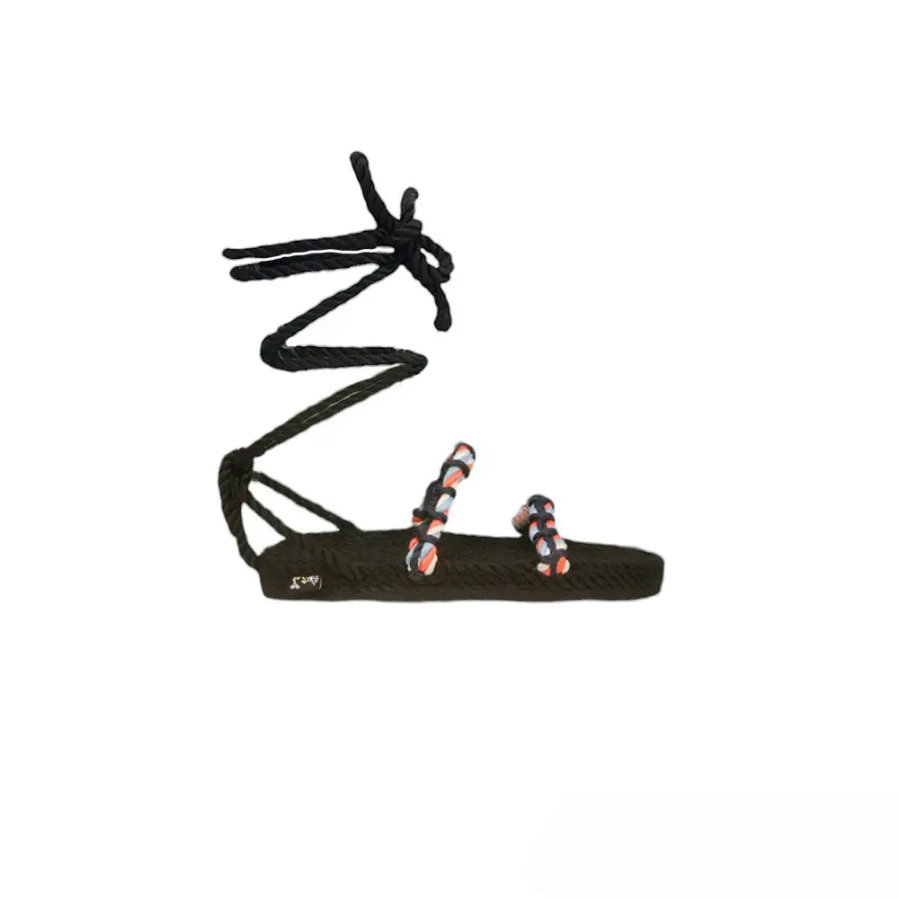 Sandales en corde Meandrous