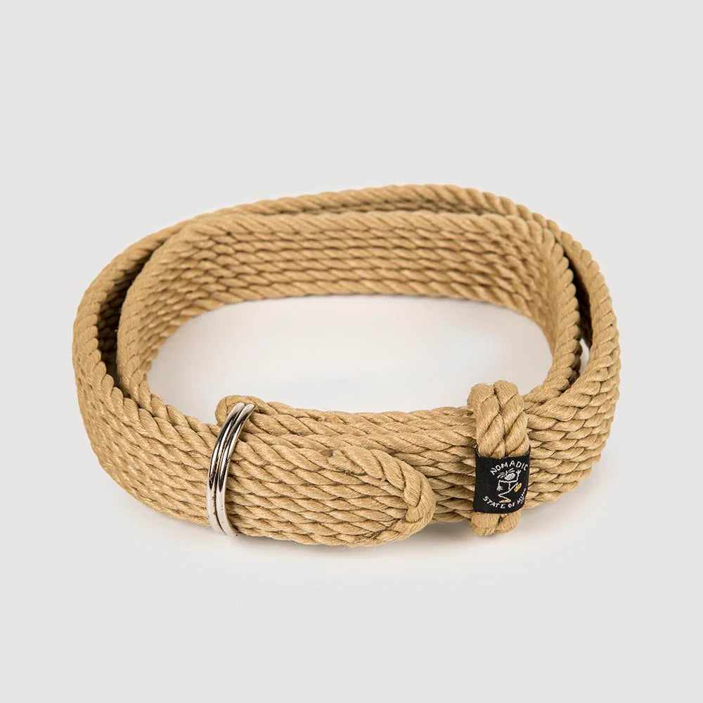 Ceinture en corde nomadic state of mind couleur  Beige 