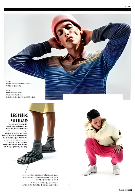 Sandales en cordes Nomadic state of mind paru dans GQ Magazine