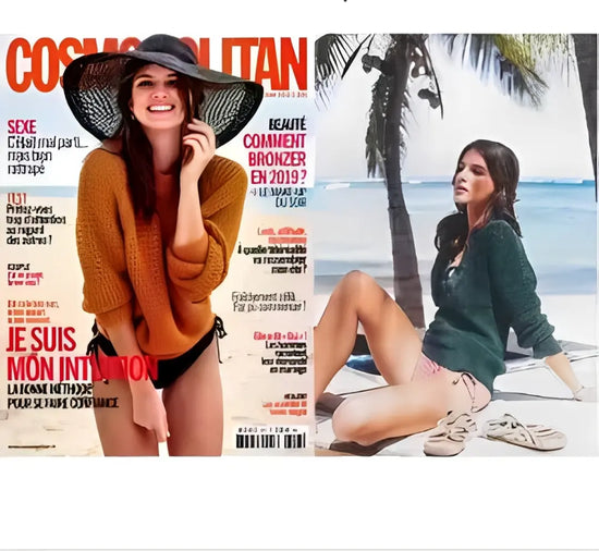 Sandales en cordes Nomadic state of mind parue dans Cosmopolitan magazine