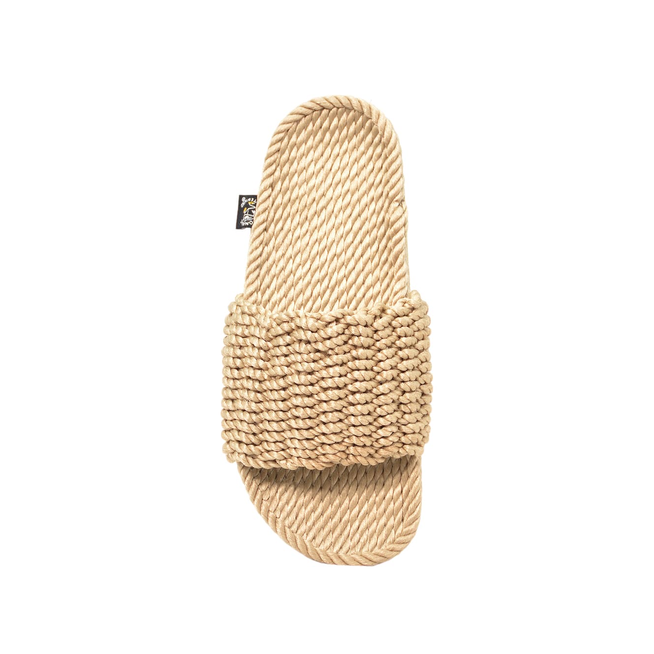 Sandales vegan, sandales en corde, nomadic state of mind, modèle Full nelson Beige with sole