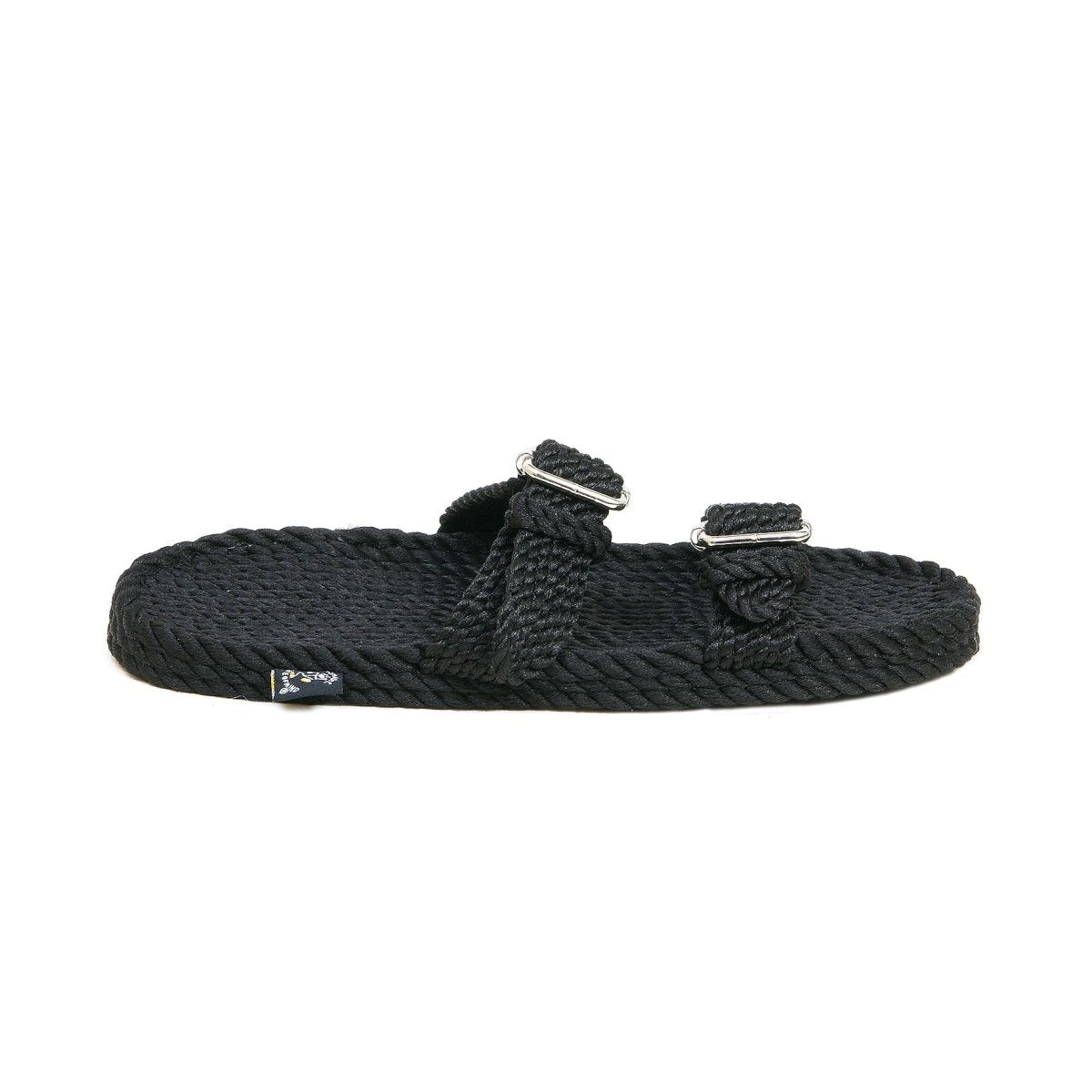 Sandales homme, sandales femme, sandales en corde, nomadic state of mind, modèle DB black - Disponible sur Nomadic State Of Mind