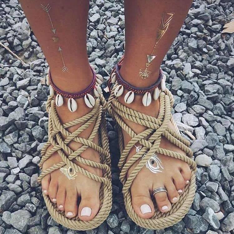 Sandals in JC rope