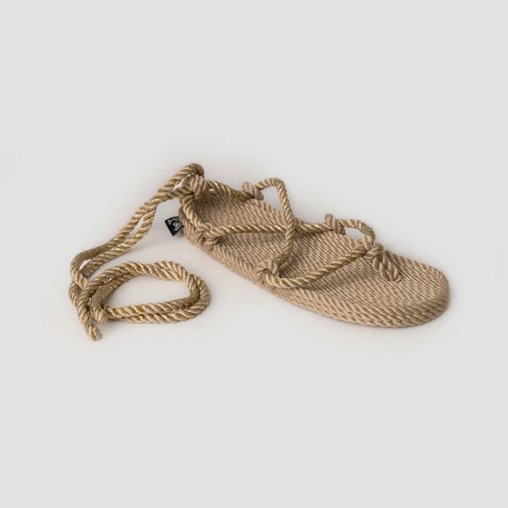 Lacets en corde, Romano gold Nomadic state of mind - Disponible sur Nomadic State Of Mind
