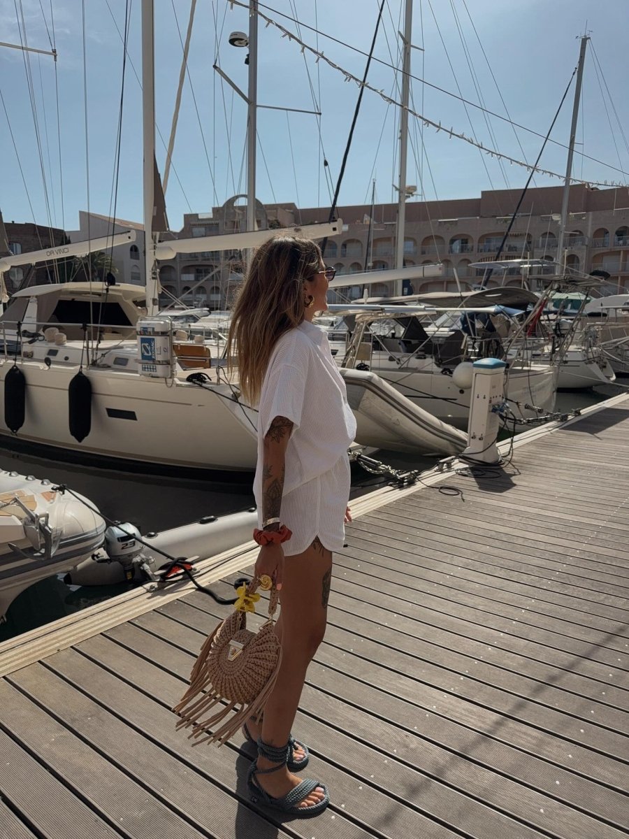 Sandales corde luxe Bondi - Denim with sole - Disponible sur Nomadic State Of Mind