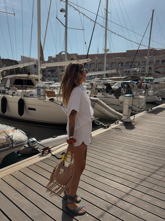 Sandales corde luxe Bondi - Denim with sole - Disponible sur Nomadic State Of Mind