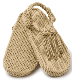 Sandales vegan, sandales en corde, nomadic state of mind, modèle Yoga Warrior Beige | Yoga Warrior - Beige - Nomadic State Of Mind - Disponible sur Nomadic State Of Mind "FRANCE"