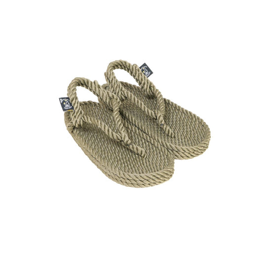 Sandales enfant, sandales en corde, nomadic state of mind, modèle Athena kids sage green | Athena Kids - Sage Green - Nomadic State Of Mind - Disponible sur Nomadic State Of Mind "FRANCE"