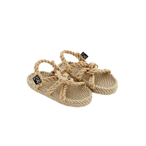 Sandales enfant, sandales en corde, nomadic state of mind, modèle Mountain Momma Kids Beige | Mountain Momma Kids - Beige - Nomadic State Of Mind - Disponible sur Nomadic State Of Mind "FRANCE"