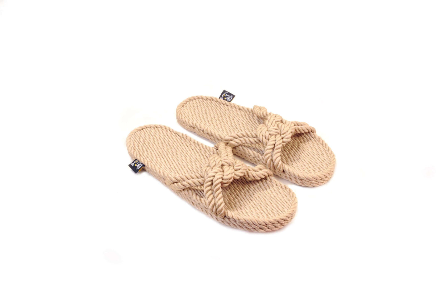 Sandales vegan, sandales en corde, nomadic state of mind, modèle SAILOR beige