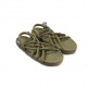 Sandales nomadic state of mind, sandale en corde, modèle jc couleur sage green olive