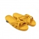 Sandales nomadic state of mind, sandale en corde, modèle slip on gold