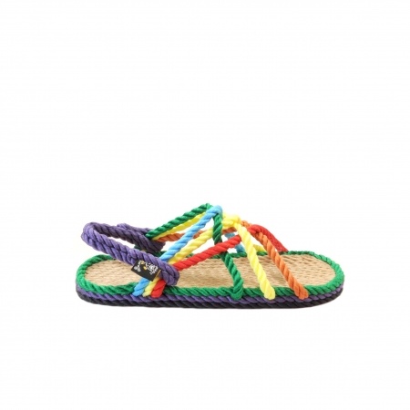 sandales nomadic state of mind, modele JC Rainbow, sandale en corde