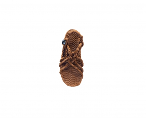Sandales nomadic, sandale vegan, fait à partir de corde récyclé, modèle jc cafe