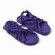 nomadic state of mind sandals, model jc Purple, rope sandal